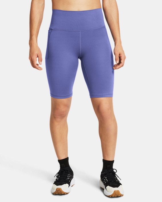 Shorts UA Meridian de 25 cm (10 in) para mujer, Purple, pdpMainDesktop image number 0